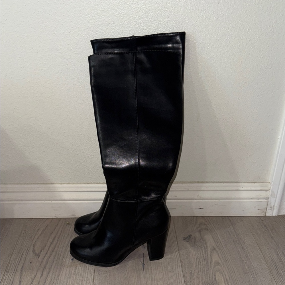 Black Over the Knee Boots